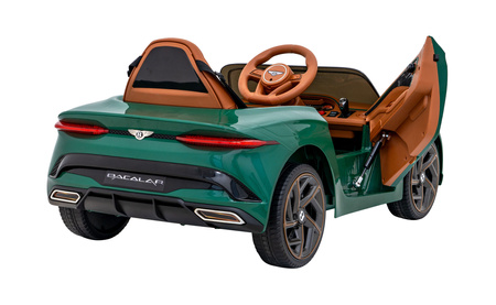 Autko Bentley Bacalar na akumulator dla dzieci Zielony + Pilot + EVA 